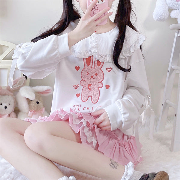 Cute Rabbit Hoodie JK2953