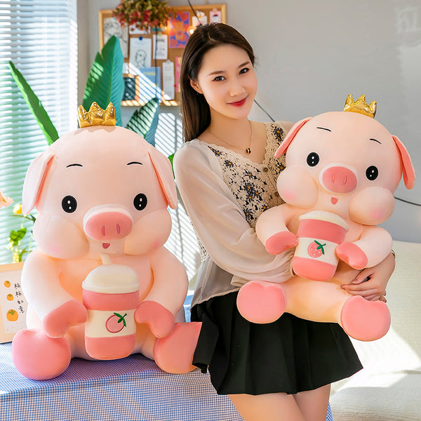 Lovely Pig Plush Hold Pillow JK3484