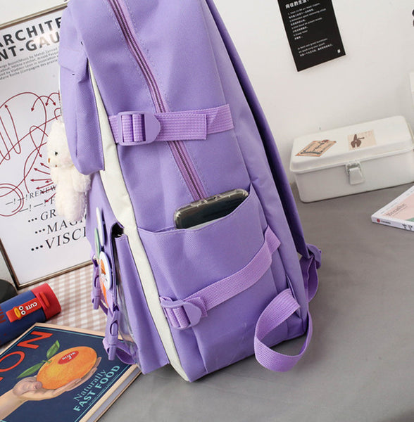 Fashion Cartoon Backpack Set JK2982