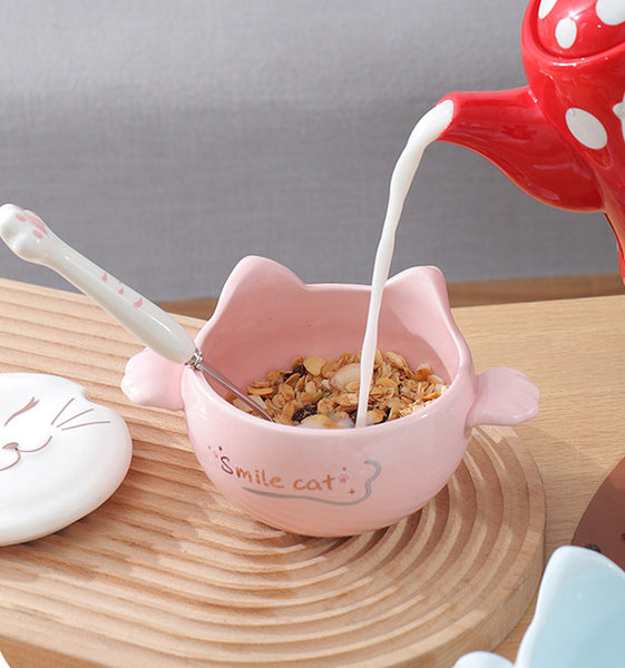 Lovely Cat Bowl JK3196