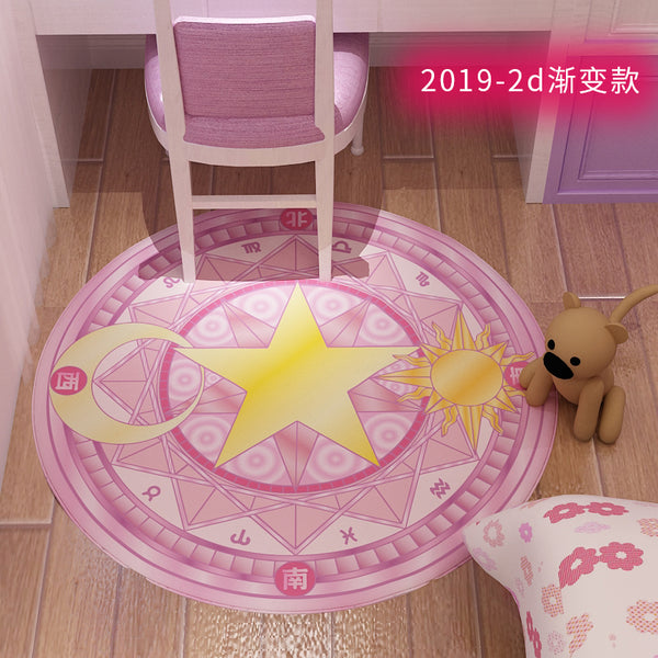Cute Sakura Round Mat JK2666