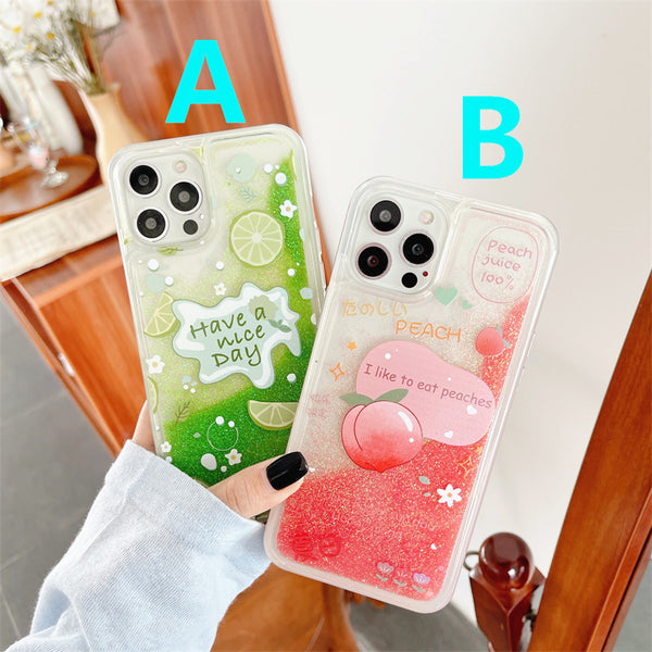 Cute Peach Phone Case for iphone7/7plus/8/8P/X/XS/XR/XS Max/11/11 pro/11 pro max/12/12pro/12mini/12pro max JK2812