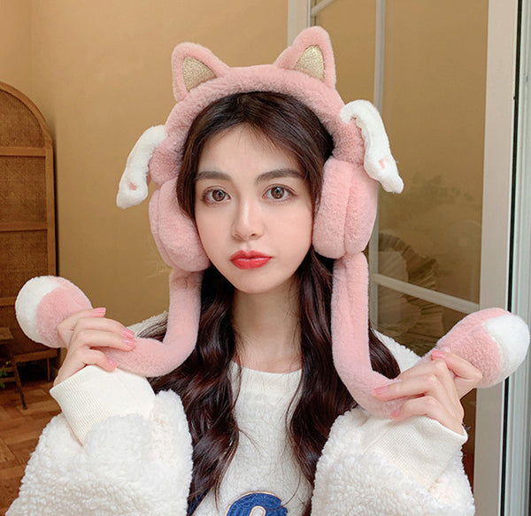 Cute Paw Earmuffs JK3321