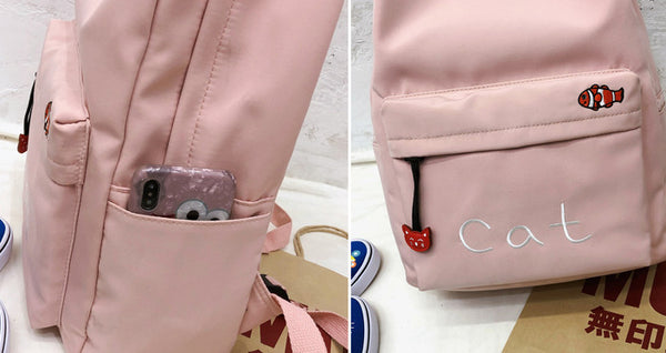 Lovely Cat Backpack JK2307