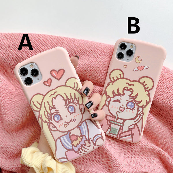 Cute Usagi Phone Case for iphone7/7plus/8/8P/X/XS/XR/XS Max/11/11 pro/11 pro max JK2175