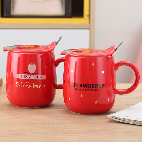 Sweet Strawberry Mug Cup JK2669