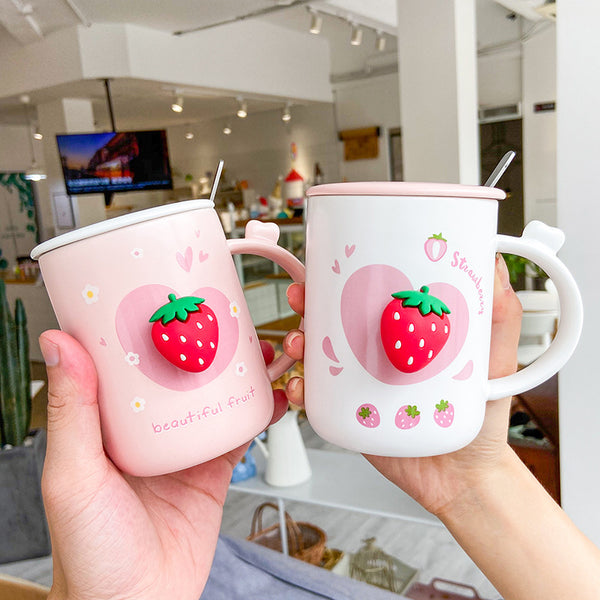 Cute Strawberry Mug Cup JK2467