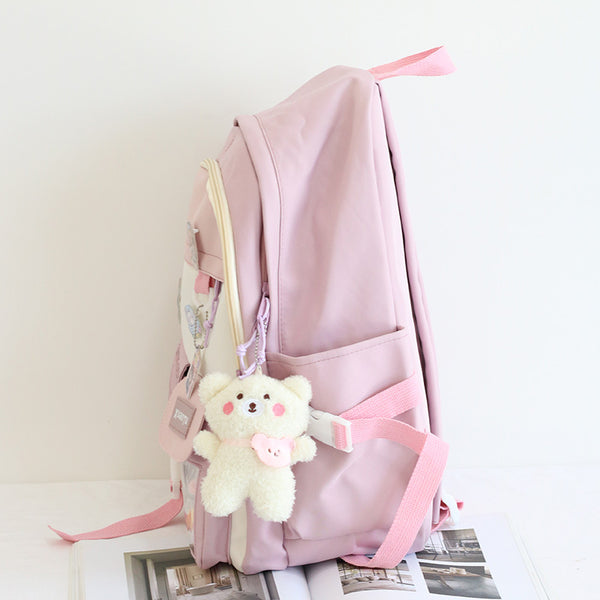 Fashion Cartoon Backpack and Shoulderbag Set JK3199