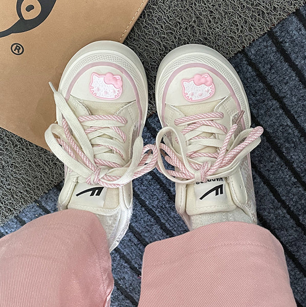 Lovely Kitty Canvas Shoes JK3460