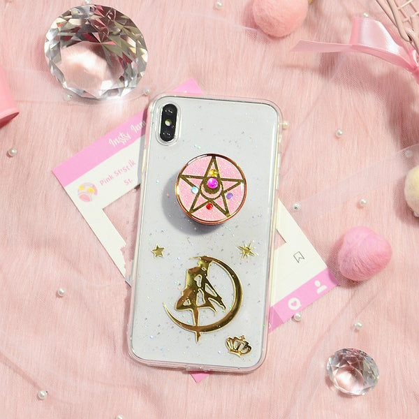 Sailormoon and Sakura Phone Air Bag Bracket  JK1256