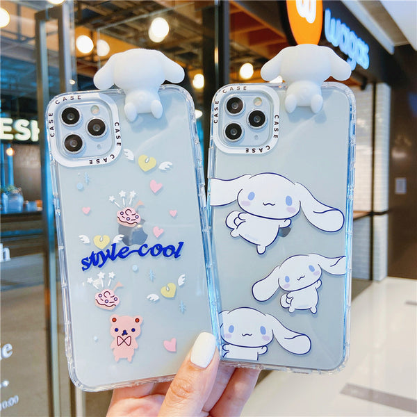 Cute Dog Phone Case for iphone 6/6s/6plus/7/7plus/8/8P/X/XS/XR/XS Max/11/11 pro/11 pro max JK2653