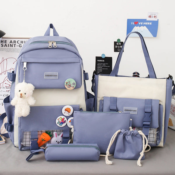 Fashion Cartoon Backpack Set JK2982