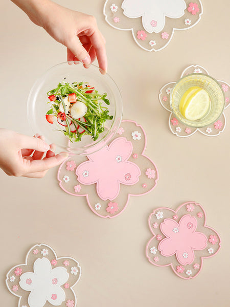 Cute Sakura Cup Mat JK2402