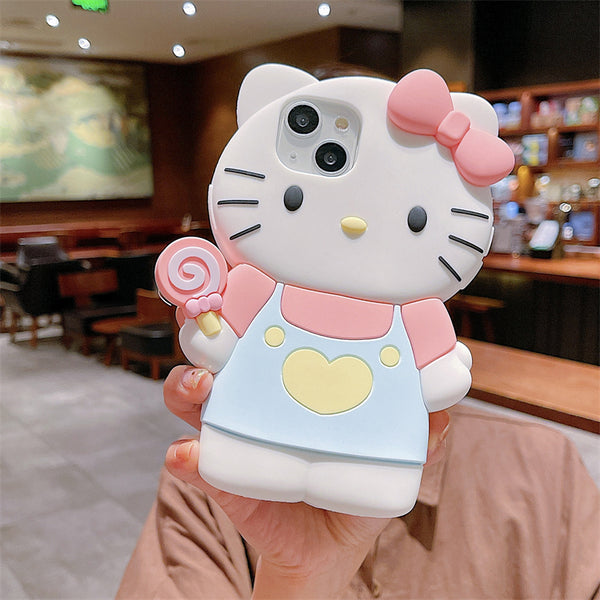 Lovely Kitty Phone Case for iphone X/XS/XR/XS Max/11/11pro/11pro max/12/12pro/12pro max/12mini/13/13pro/13pro max/14/14pro/14plus/14pro max JK3401