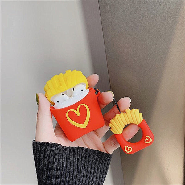 Cute Pop Corn Airpods Protector  JK1287