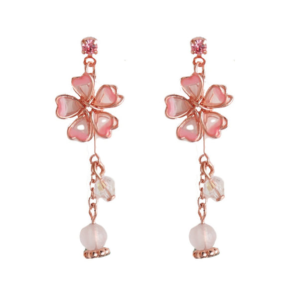 Cute Sakura Earrings/Clips JK2743