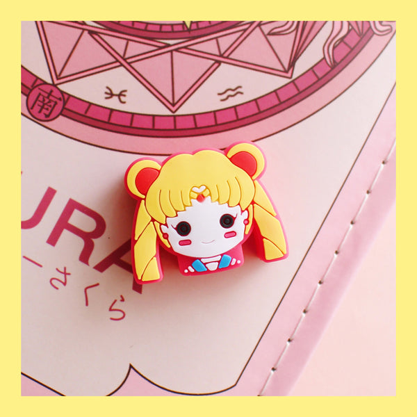 Cartoon Sailormoon Phone Charger Date Wire Protector JK1993