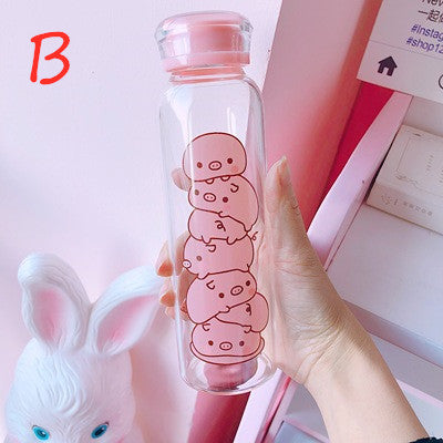 Lovely Pigs Water Bottle  JK1342
