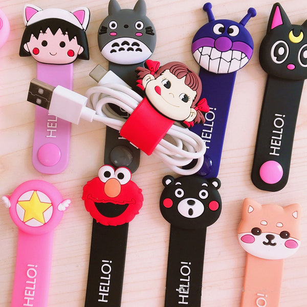 Sailormoon And Cartoon Earphone Wire Collector  JK1043
