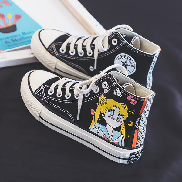 Fashion Sailormoon Canvas Shoes  JK1752