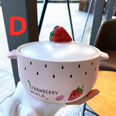 Sweet Strawberry Printed Bowl JK2428