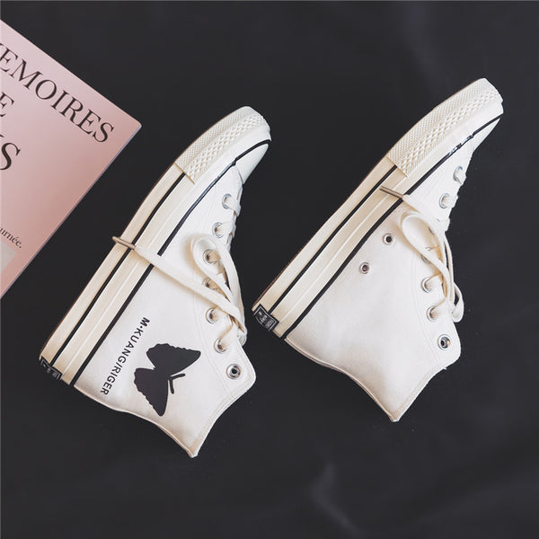 Fashion Butterfly Canvas Shoes JK2301