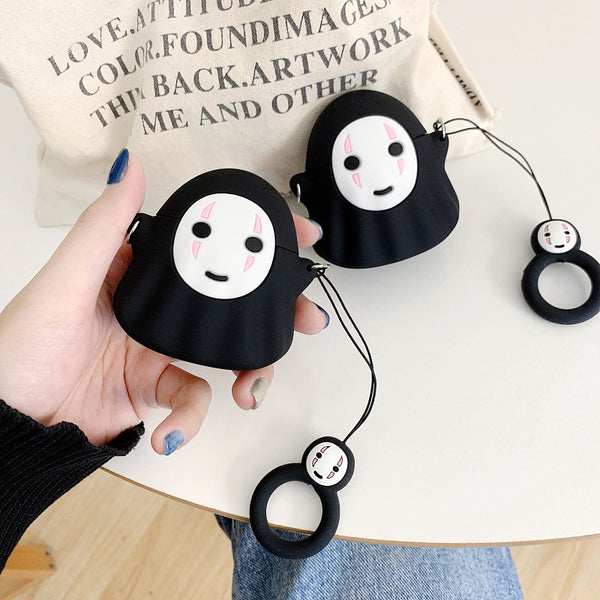 Cute No Face Man Airpods Protector Case  JK1704