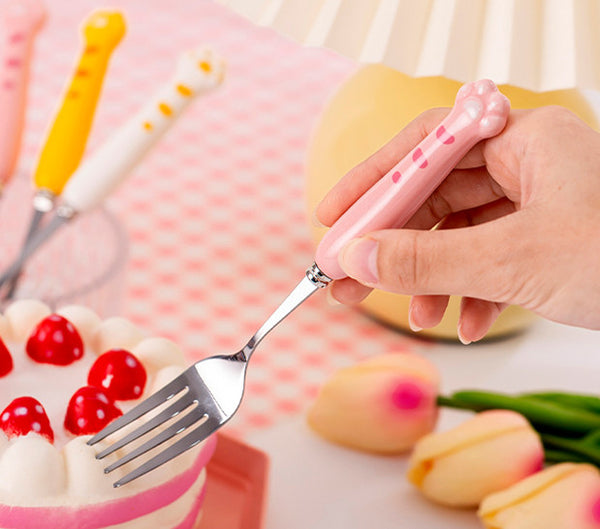 Lovely Paws Spoon and Fork JK3340