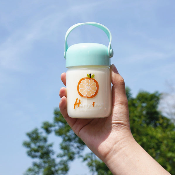 Mini Fruits Glass Water Bottle JK2489