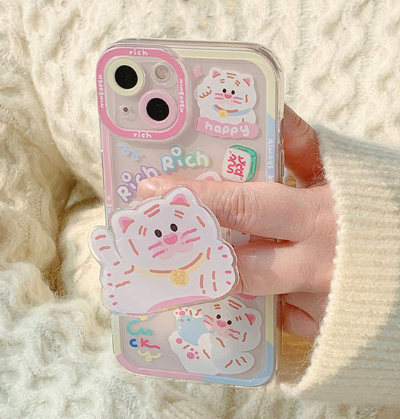 Lovely Tigar Phone Case for iphone 11/11 pro/11 pro max/12/12pro/12mini/12pro max/13/13pro/13pro max JK3179