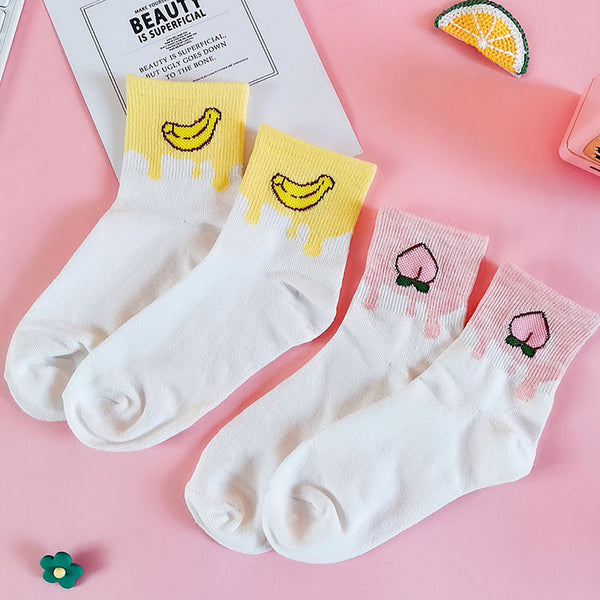 Lovely Fruits Socks JK1954