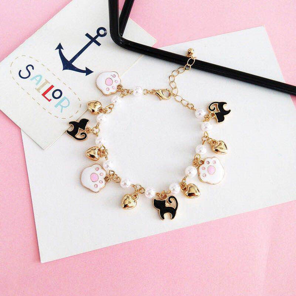 Lovely Cat Paw Bracelet JK1889