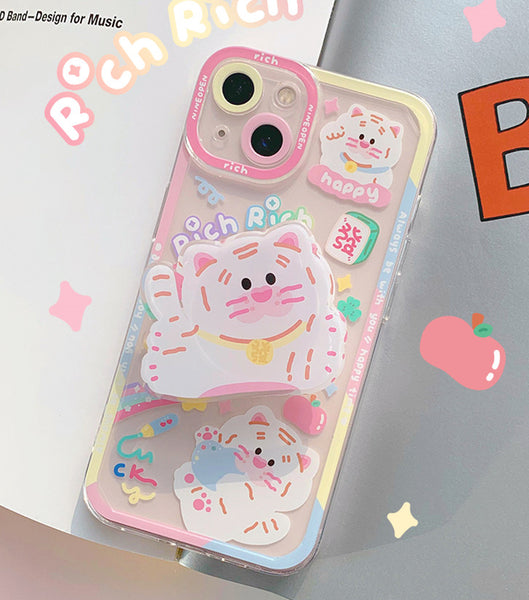 Lovely Tigar Phone Case for iphone 11/11 pro/11 pro max/12/12pro/12mini/12pro max/13/13pro/13pro max JK3179