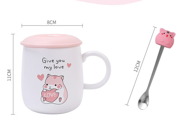 Cute Hamster Mug Cup JK2460