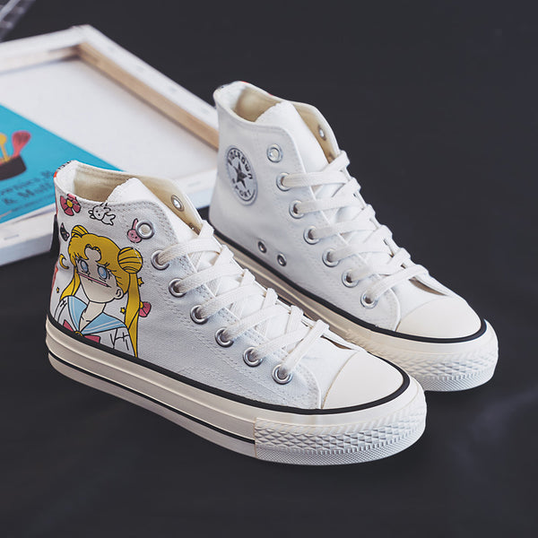 Fashion Sailormoon Canvas Shoes  JK1752