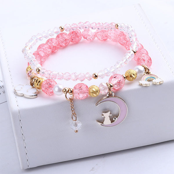 Lovely Cat Girl Bracelet JK2996