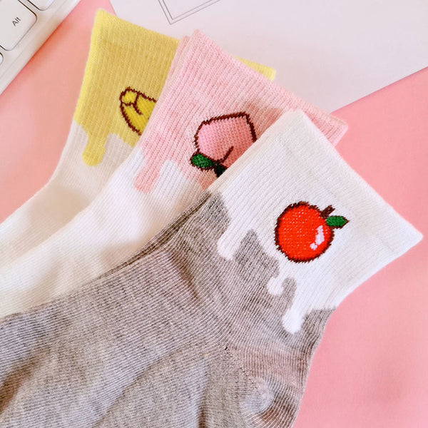Lovely Fruits Socks JK1954