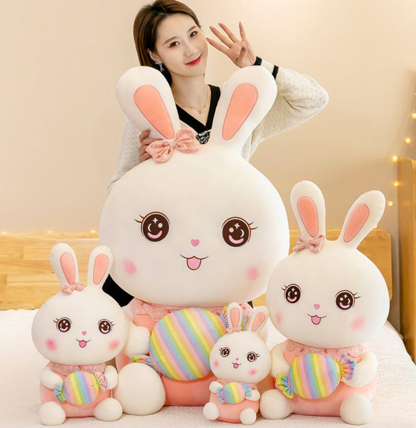 Lovely Rabbit Plush Hold Pillow JK3497