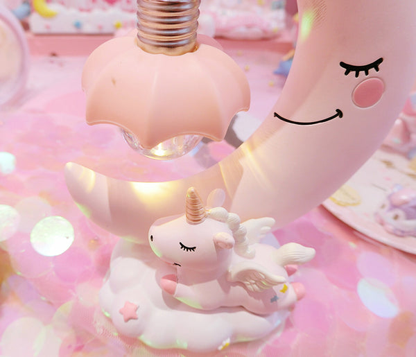 Moon and Unicorn Night Light JK1154