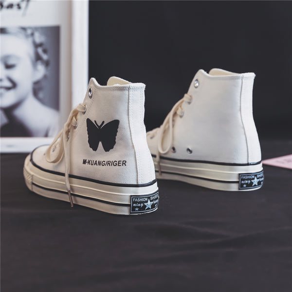 Fashion Butterfly Canvas Shoes JK2301