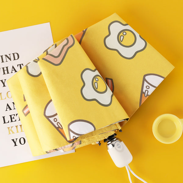 Cute Foods Folding Sun Umbrella JK2375