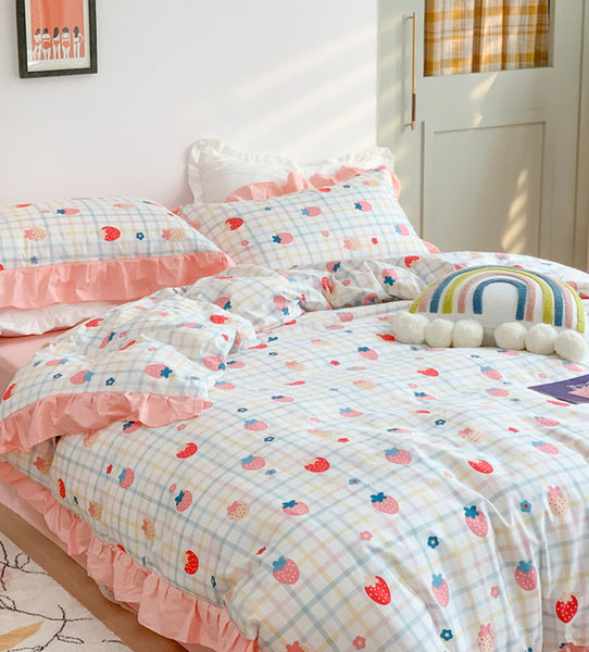 Sweet Strawberry Bedding Set JK2723