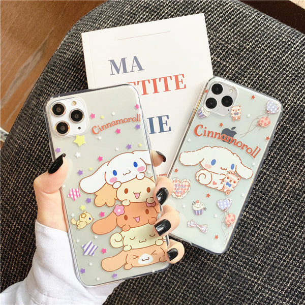 Lovely Cinnamoroll Phone Case for iphone 6/6s/6plus/7/7plus/8/8P/X/XS/XR/XS Max/11/11 pro/11 pro max JK1913