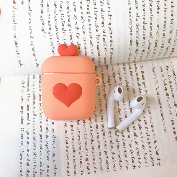 Lovely Heart Airpods Protector JK1244