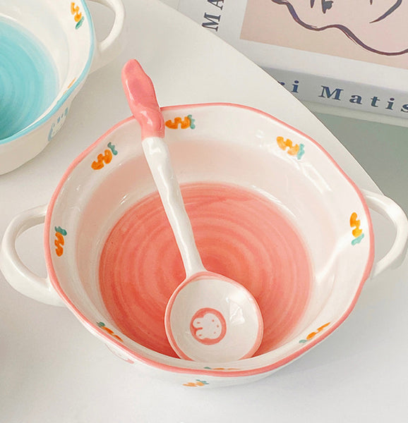 Sweet Fruits Printed Bowl JK3408