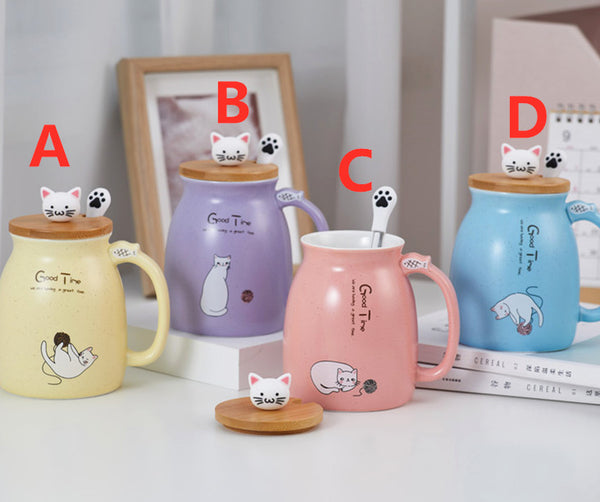 Lovely Cat Mug Cup JK2647
