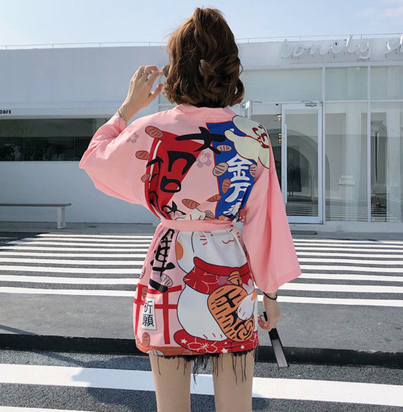 Lucky Cats Summer Coat JK2168