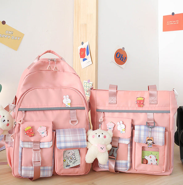 Fashion Cartoon Backpack Set JK3261