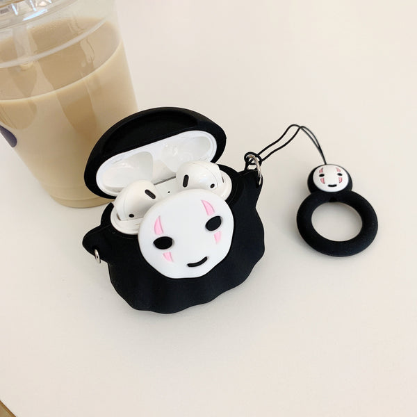 Cute No Face Man Airpods Protector Case  JK1704