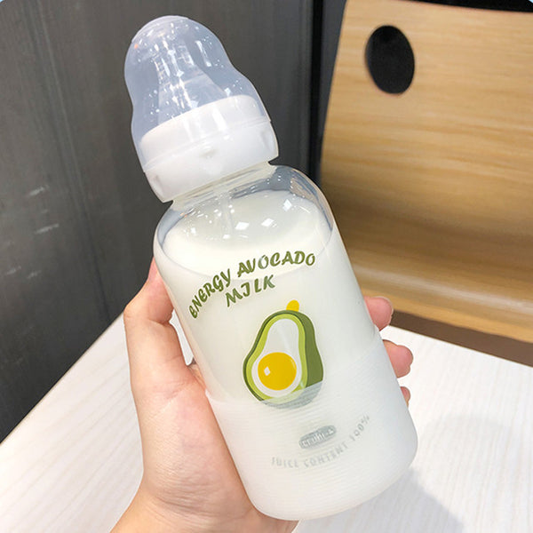 Cute Nipple Strawberry Water Bottle  JK2194